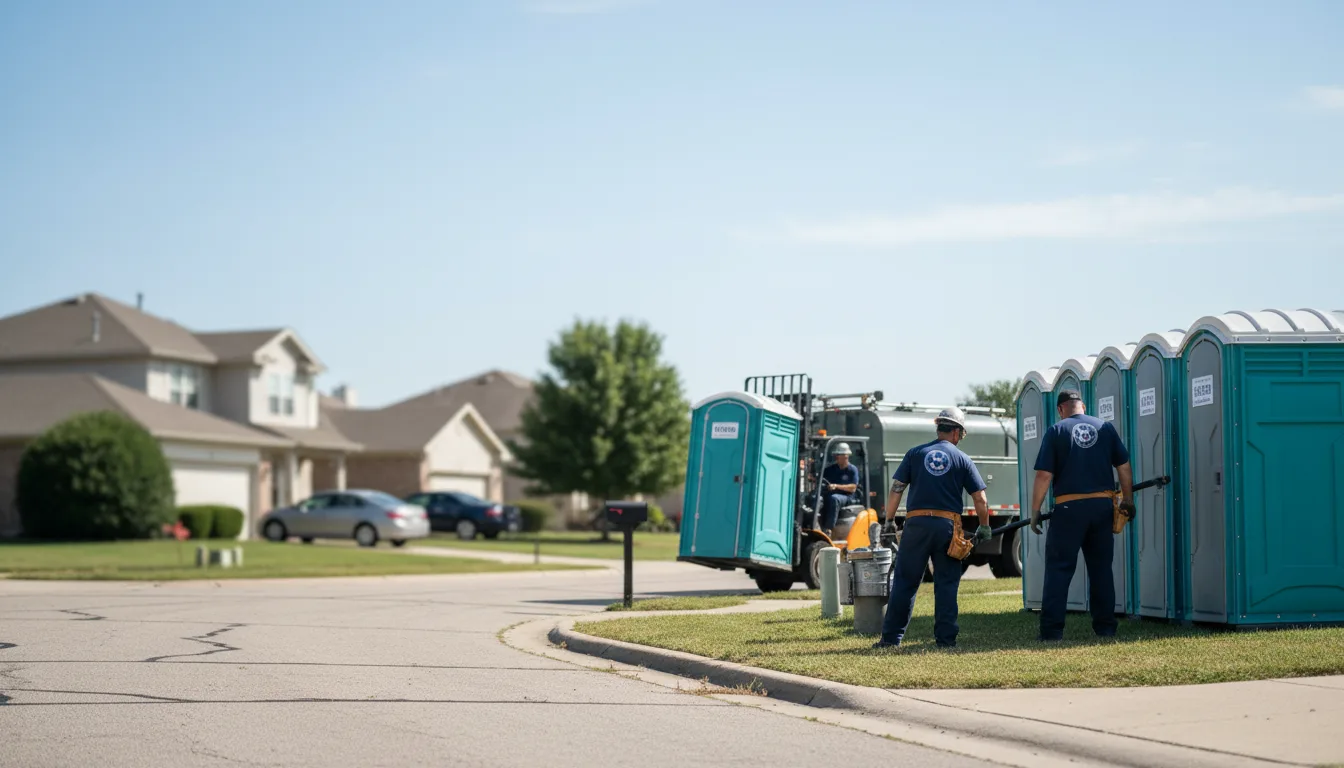 Porta Potty Rental in Corrigan, TX near me